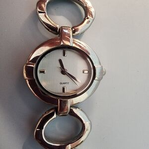 Silver Quartz Women's Watch #12